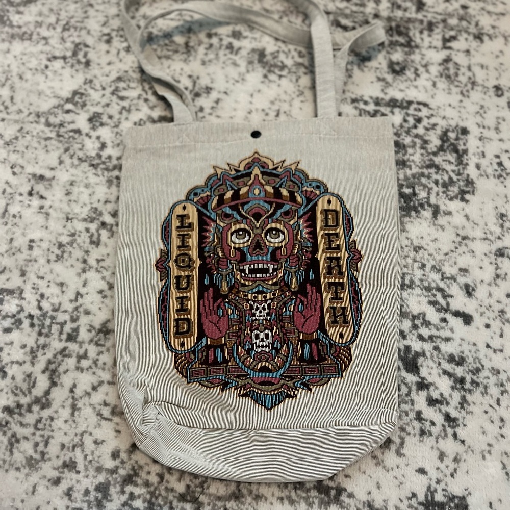 5/$20 Liquid Death Tote bag